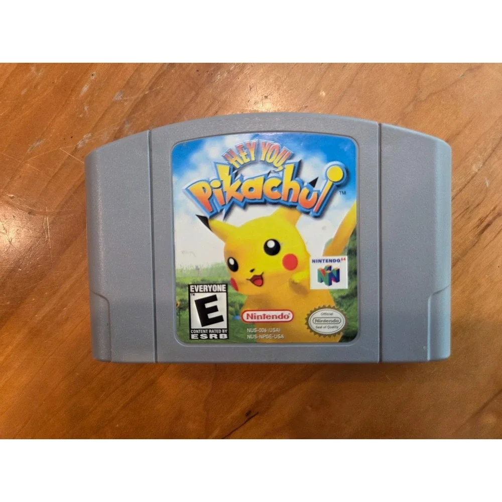 Hey You Pikachu Pokemon Nintendo 64 N64 Cart Cartridge
